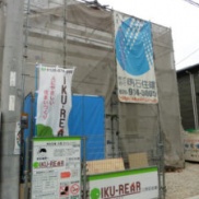 モデルハウスの工事が着々と進んでいます!