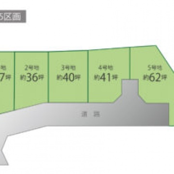 魚住町清水に全5区画分譲開始しました!