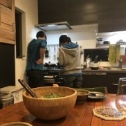 新居にお招きいただきました