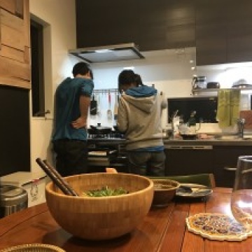 新居にお招きいただきました