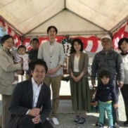 地鎮祭、晴天に恵まれました