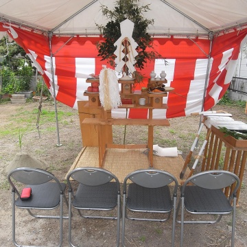 M様邸 新築工事地鎮祭をとり行いました♪