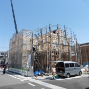 大久保南モデル上棟!