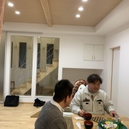 お客様の新居にて