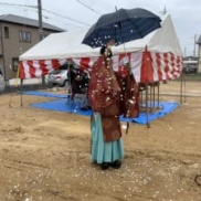 S様邸の地鎮祭が執り行われました