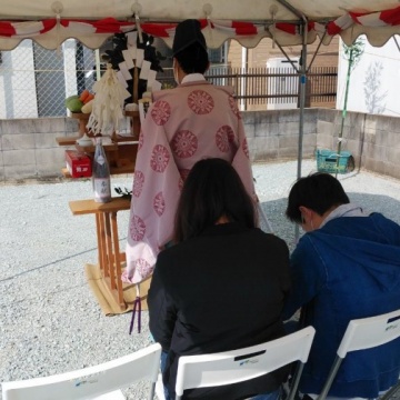 『K様邸　地鎮祭を執り行いました♪』明石・西区・稲美町　注文住宅