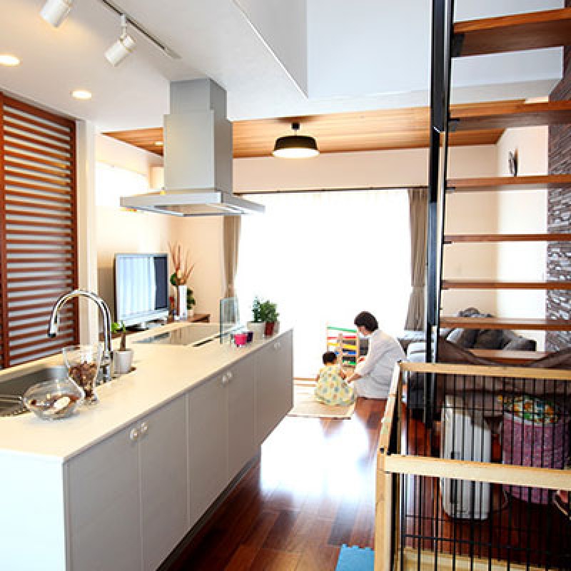 エステサロンの家。(風洞の家)