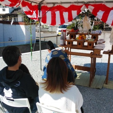 M様邸 地鎮祭を執り行いました♪