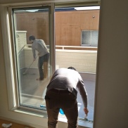 モデルハウス掃除♪