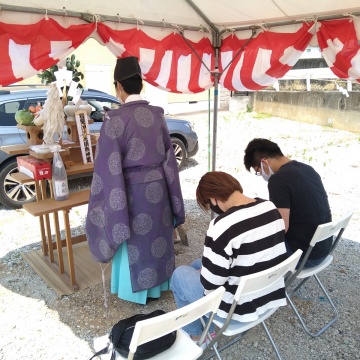 『H様邸地鎮祭♪』明石市・西区 注文住宅