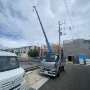 上棟しました♪