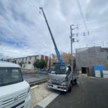 上棟しました♪