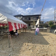 加古川市平岡町にて地鎮祭