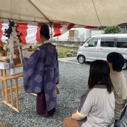 姫路市にて地鎮祭