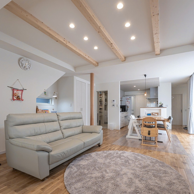 空気の通り道が確保された快適な住まい