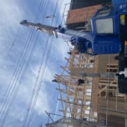 加古川市にて棟上げ