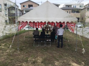 T様邸地鎮祭